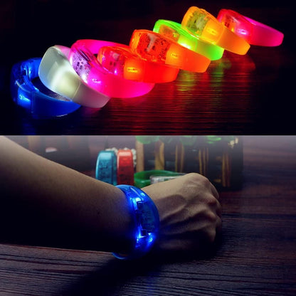 Activated Sound Control LED Flashing Band